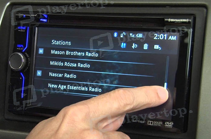 Autoradio gps sony